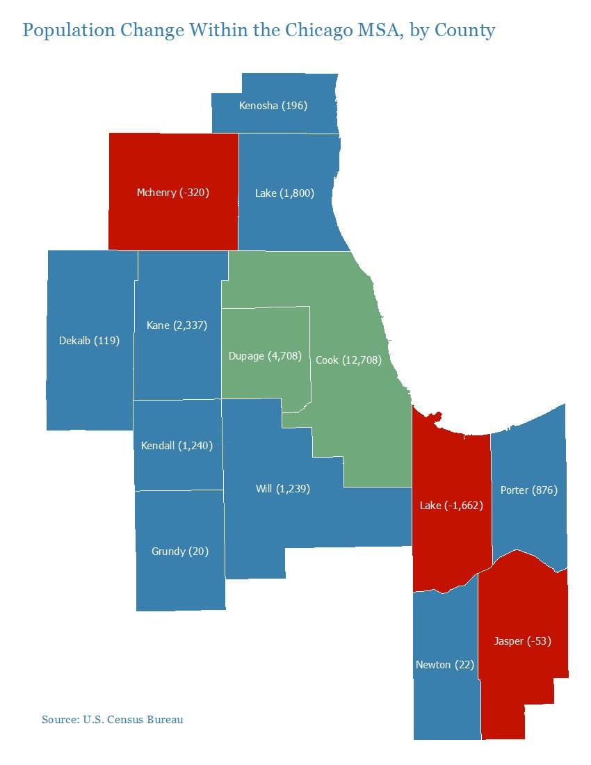 نقشه cook county