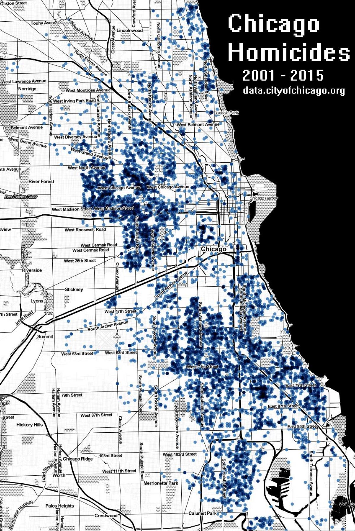 شیکاگو قتل نقشه