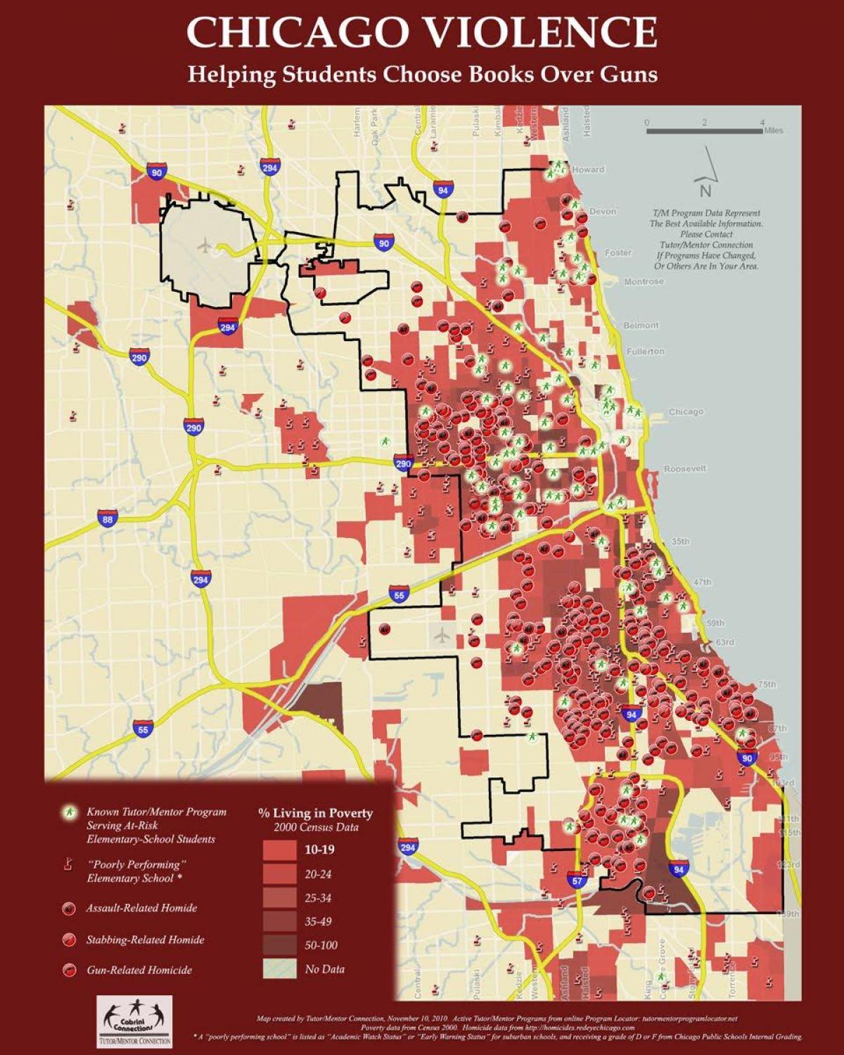 نقشه جرم شیکاگو