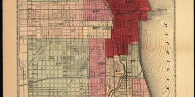 نقشه از Chicago fire